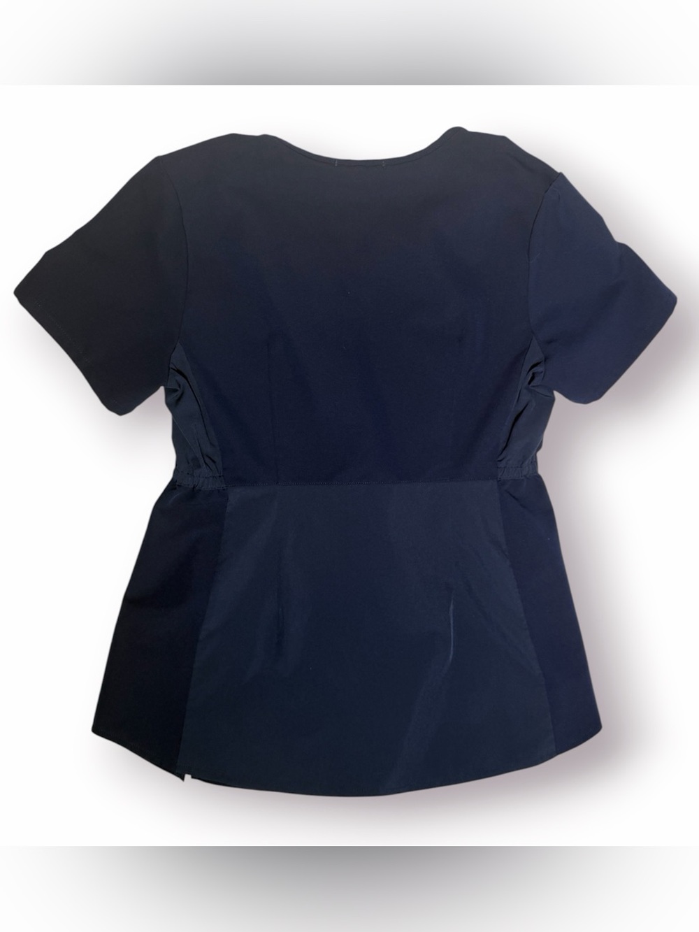 FIGS Maternity Octavia Navy Scrub Top - Picture 6 of 8